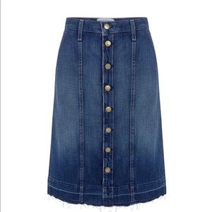 CURRENT/ELLIOTT DENIM SKIRT